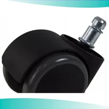 RodÃzio 5 Rodinhas Para Cadeira Anti Risco Roda Nylon+pu Foto mini 2