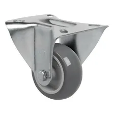 RodÃzio Fixo 3 Pol 60kg Cinza Fl 312 Bp Schioppa Foto mini 2