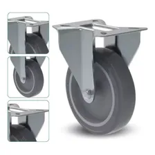 RodÃzio Fixo 4 Pol 65kg Cinza Fl 412 Bp Schioppa Foto mini 2