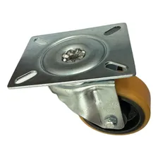 Rodizio Girat贸rio 4 Polegadas Poliuretano Pu - Schioppa Foto mini 4