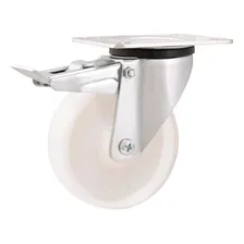 Rodizio Giratório Com Freio 3 Média 80kg Nylon Gf603 - Vond Foto mini 1