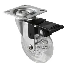 RodÃzio Giratório Gel 50mm Silicone Roda Com Trava Beltools Foto mini 2