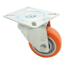Rodizio Giratorio Placa 4 Laranja Gl 414 Upn 125kg [ Gl414up Foto mini 1
