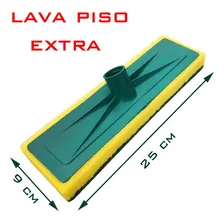 Rodo Abrasivo Esponja Lava Piso Lava Azulejo Limpeza Pesada Foto mini  3