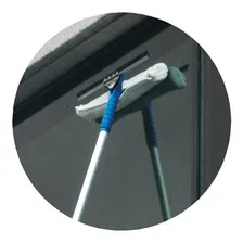 Rodo Limpa Vidros Telesc贸pico Cabo Extensor 4,5 Mts Janelas Foto mini 2