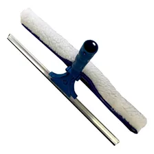 Rodo Para Limpeza De Vidros Combinado Sem Cabo Flanela 25 Cm Foto mini 1