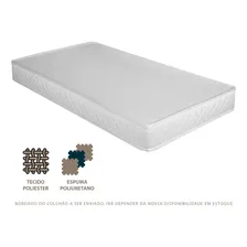 Rofemar Moveis Colchão Infantil 150x70cm Branco Com Espuma Foto mini  3