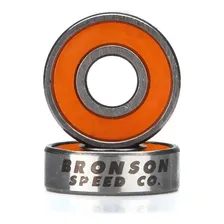 Rolamento Bronson Speed G2 C/ Espaçadores - Skateboard Foto mini 3