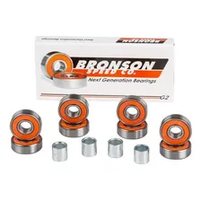 Rolamento Bronson Speed G2 C/ Espaçadores - Skateboard Foto mini 1