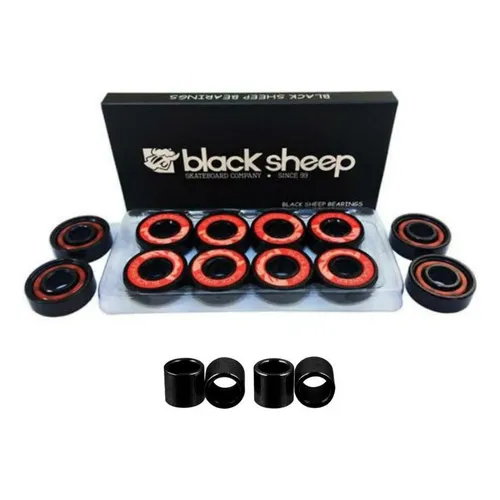 Rolamento Skate Bl Sheep Precisão Skate/longboard Preto Foto 1