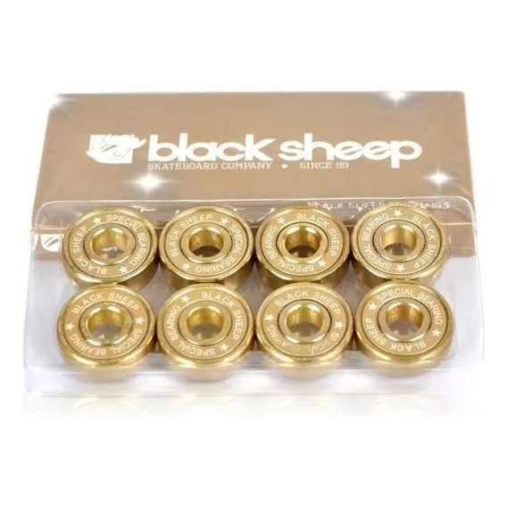 Rolamento Skate Black Sheep Gold Foto 1
