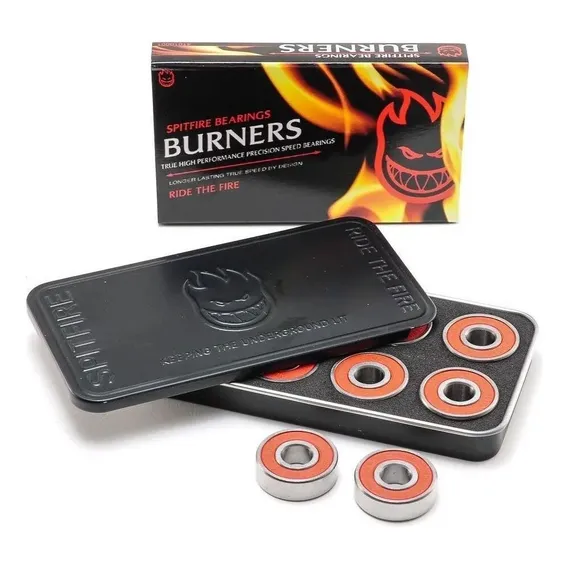 Rolamento Skate Spitfire Burners + Espaçador Foto 1