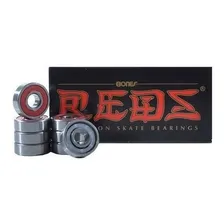 Rolamentos Red Bones Redz Skate Patins Long Board Foto mini 2