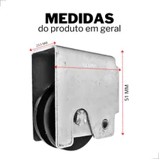 Roldana Para Porta De Correr Inferior 37mm 4 Unid Foto mini 4
