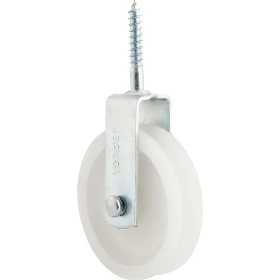Roldana Plástica 6cm Com Parafuso 20kg - Vonder Foto 1