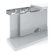 Roldana Rodinha para Guarda Roupa COM 1 Porta Rometal Ro-80u Foto mini 2