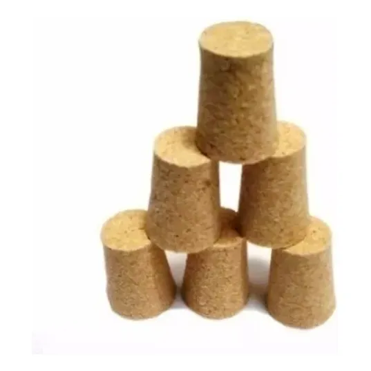 Rolhas De Corti莽a C么nicas Para Garrafas 60 Unidades Foto 1