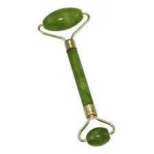 Rolinho Massageador Pedra Jade Natural Rejuvenecedor Facial Foto mini 3