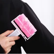 Rolinho Rolo Tira Pelo Bolinha Roupas Sofás Adesivo Lavável Foto mini 2