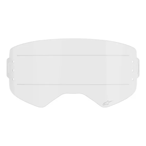 Roll Off Alpinestars Oculos Supertech Cristal Transparente Foto 1