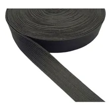 Rolo 10 Mts Elástico Chato 40 Mm P Confecção Costura Preto Foto  mini 1