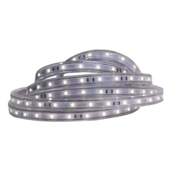 Rolo 10m Fita Mangueira De Led 2835 Branco Frio Ip65 110v Foto 1