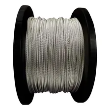 Rolo 200m Cabo De Aço Plastificado Af Galv 2,4 Mm 3/32 6 X 7 Foto mini 4
