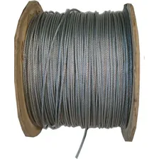 Rolo 500m Cabo De Aço Af Galvanizado Trd. 2,4 Mm 3/32 6 X 7 Foto mini 1