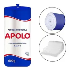 Rolo Algodão Apolo Hidrófilo - 500g Foto mini 1