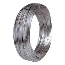Rolo Arame Bwg 14 Galvanizado Liso 10 Metros Aço Ø 2,11mm Foto mini 1