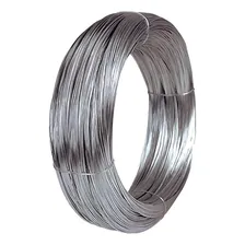 Rolo Arame Bwg 14 Galvanizado Liso 20 Metros Aço Ø 2,11mm Foto mini 1