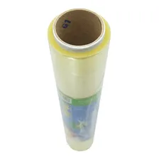 Rolo bobina papel filme pvc Guarufilme 28 cm x 100 metros Foto mini  2
