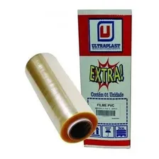 Rolo Bobina Plastico De Filme Pvc 38cm X 300 Metros Foto mini 3