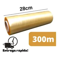 Rolo Bobina Plastico Filme Pvc Esticavel 28cm X 300m Teichair Foto mini 1