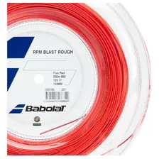 Rolo De Corda Babolat Rpm Blast Rough 1.25mm 200m Vermelha Foto mini 2