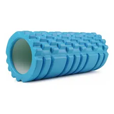 Rolo de Massagem Foam Roller - Liberação Miofascial - Pilates Yoga Crossfit - EVA Alta Densidade - Tamanho 33x13,75cm - Portátil e Resistente - Marca Lorben Foto  mini 1