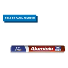 Rolo De Papel Aluminio 30 Cm X 100 Metros 1 Rolo Foto mini 2