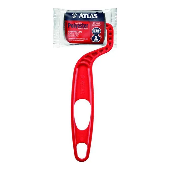 Rolo Espuma Poliester 5cm C/ Cabo Plastico Atlas Foto 1
