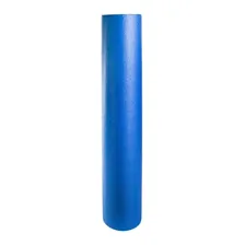Rolo Eva Espuma Foam Roller 90x15 Liberação Miofascial Cor Azul com verde Foto mini  2