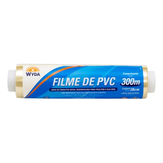 Rolo Filme De Pvc 28cmx300m Wyda Foto 1