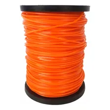Rolo Fio Nylon Cortador Grama Quadrado 2.5 Mmx140 M 1kg Foto mini 4