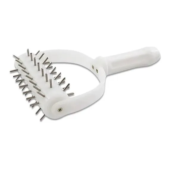 Rolo Furador De Massa 12cm Em Inox Solrac Foto 1