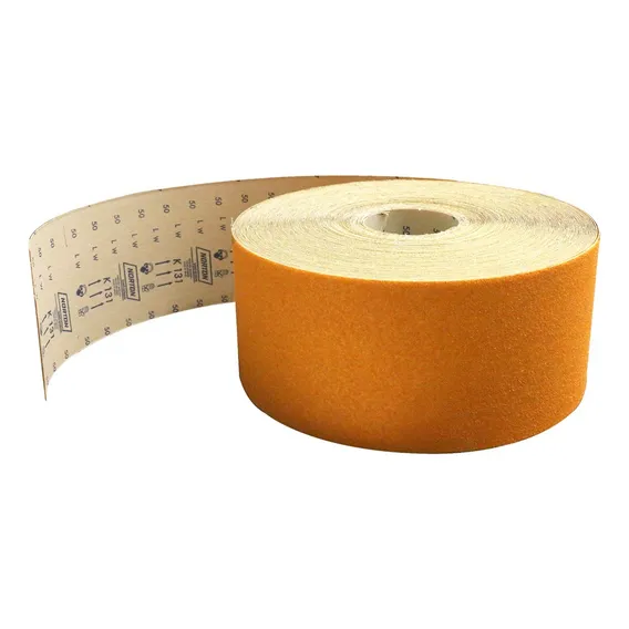 Rolo Lixa K131/k121 Pano Madeira 150mm X 15 Metros - Norton Quantidade De Cascalhos 150 Foto 1
