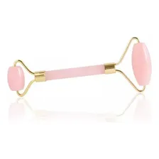 Rolo Massageador Facial Pedra Quartzo Rosa Anti Rugas Jade Foto mini  2