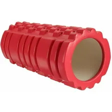 Rolo Massagem Foam Roller Liberação Miofascial Soltura Yoga Cor Vermelho Foto mini 3