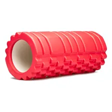 Rolo Massagem Foam Roller Liberação Miofascial Soltura Yoga Cor Vermelho Foto mini 1