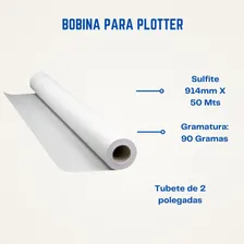Rolo Papel Sulfite Plotter 90g 914x50 Metros 2p Vr Foto mini  3