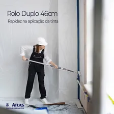 Rolo Pintura Anti-gota Big Parede Atlas 46cm -6 Uni Foto mini 4
