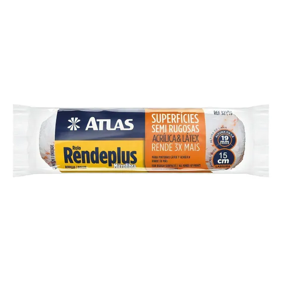 Rolo Rendeplus Ref. 327/15 15cm - Atlas Foto 1