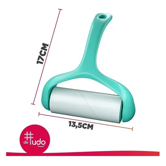 Rolo Tira Pelo Rolo Adesivo Plus Com 30 Folhas Flashlimp Foto 1